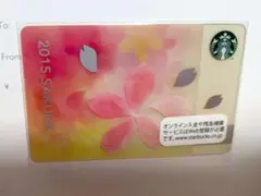 Starbucks Card 2015 SAKURA スタバカードのサムネイル