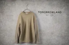 値下げ◎】 TOMORROWLAND / クルーネック コットン セーター S - メルカリ