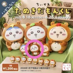 ちいかわ たぬきだもんくじ その他詰め合わせセット