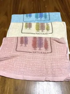 訳あり　新品　未使用フェイスタオル3枚セット