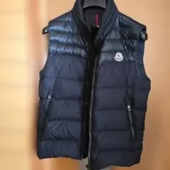 ニ*ク様 モンブラン 黒 ダウンベスト