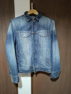 極美品 Burberry バーバリー ブラック レーベル デニム ジャケット M