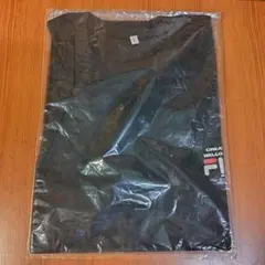 Ｔシャツ　FILA　黒　Ｌサイズ　昭和レトロのサムネイル