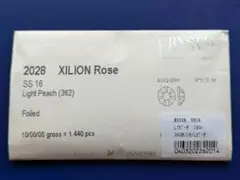 【未開封】スワロフスキー　エレメント　2028　ss16　ライトピーチ
