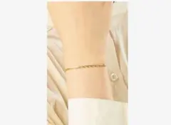 ゴールドチェーンブレスレット GS8B0092LSSI