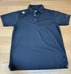 DESCENTE ポロシャツ ブラック Oサイズのサムネイル