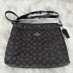 COACH F29960 シグネチャー ショルダーバッグ ブラック