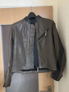 G-STAR RAWブラウンレザージャケット