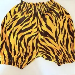 トラ柄ギャザーショートパンツ 90㎝〜100㎝
