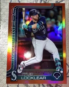 Tyler Locklear 25シリ オレンジ ホロ　Topps