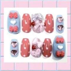 オーダーネイル　ネイルチップ　ディズニー　パルパルーザ　ミニパル　現品限り