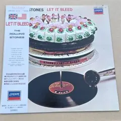 稀少イスラエルオリジナルLet It Bleedローリングストーンズレコード
