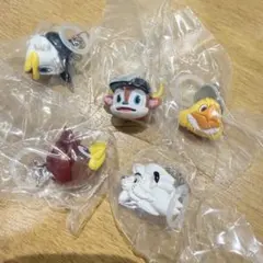 プロ野球マスコットめじるしアクセサリー 5種セット パ・リーグ セミコンプ