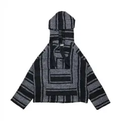 90s- VEL-MEX ストライプ柄 メキシカン パーカー 古着 メンズ M