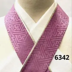 ♡(6342) 伊達襟(重ね襟)＊ピンク色×金