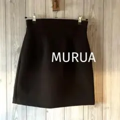 MURUA ブラウン　台形ミニスカートのサムネイル