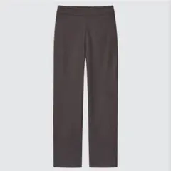 【UNIQLO ユニクロ】　ブラッシュドジャージーストレートパンツ　ワイド