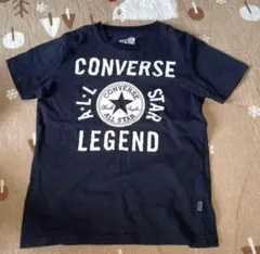 CONVERSE プリント Tシャツ 黒 140cm