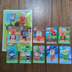 アンパンマンクリアファイル カード 10枚セット