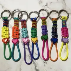 【590円〜】パラコード キーリング ペットボトルホルダー キーホルダー