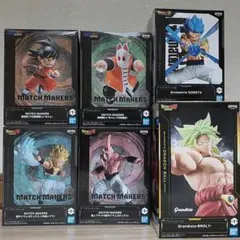 ドラゴンボール MATCH MAKERS フィギュア 6点セット プライズ - メルカリ