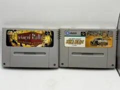 【２本セット】スーパーファミコン　ソフトのみ　ザキングオブラリー＆ビッグラン