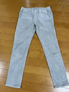COEN グレーコーデュロイ　スキニーパンツ