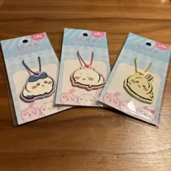 ちいかわ　ラバーキーチェーン5 ３個セット