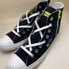 新品　コンバース　オールスター　Ｚ　ＨＩ　スプラトゥーン3　黒　26.5ｃｍ