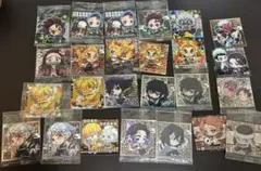 鬼滅の刃 にふぉるめーしょん ウエハース シール まとめ売り25枚