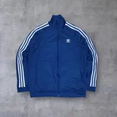 【00s】adidasファイヤーバードトラックジャケットXLブルーy2k