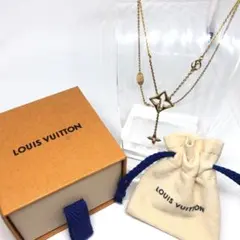 LOUIS VUITTONコリエ・ルイゼットネックレスM00365巾着袋&箱付き 