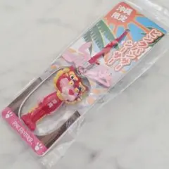 【未開封】ピンクパンサー 沖縄限定 シーサー キーホルダー