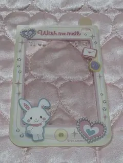 サンリオ シークレット硬質カードケース ガラケー トレカケースウィッシュミーメル