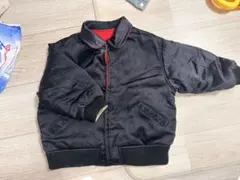 BATSUS アウター ブラック レッド リバーシブル