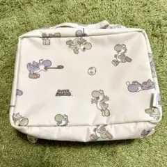 ジェラートピケ　おむつポーチ　ヨッシー