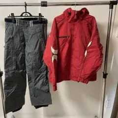 kissmark スノーボード　スキー　スノボウェア　セットアップ上下男女兼用