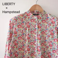 【日本製】 Hampstead ハムステッド リバティ シャツ ブラウスのサムネイル
