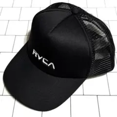 新品 RVCA ルーカ メッシュキャップ ブラック メンズ レディースのサムネイル