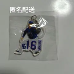 中日ドラゴンズ　プレイヤーズ目印チャーム　中西選手