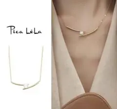 新品未使用　Pica Lela パール付きネックレス