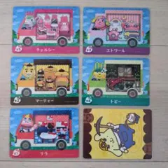 amiiboカード サンリオ リラ マーティー エトワール チェルシー トビー