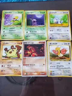ポケモンカード 旧裏面 5枚セット - メルカリ