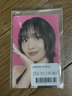 TWICE MOMO モモ オンラインくじ オリジナルステッカー