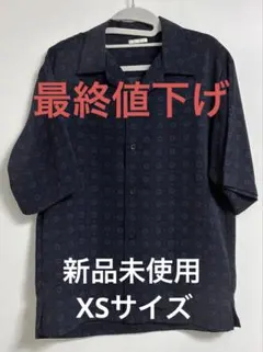 GU オープンカラーシャツ 半袖 XSサイズ