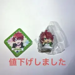 カラフルピーチ　じゃぱぱ　缶バッジ・おねむたん