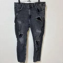 スキニーデニム mnml ksubi purple - メルカリ