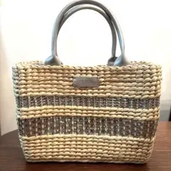 美品【ワイヤー】アンテプリマミスト カゴバッグ ベージュ 持ち手