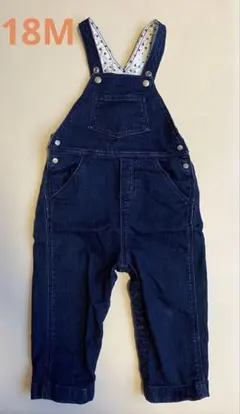 プチバトー　サロペット　オーバーオール　18M