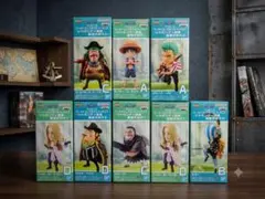ワンピース ワールドコレクタブルフィギュア シャボンディ諸島 8個